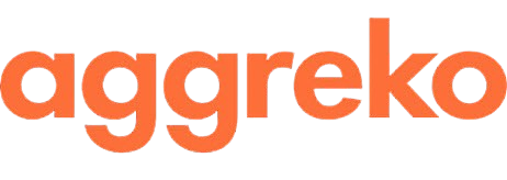 Aggreko logo, a leading provider of modular power and temperature control equipment, founded in 1962 in Glasgow, Scotland.