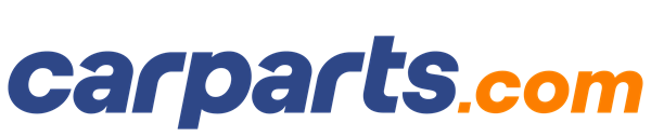 Carparts.com logo featuring a stylized representation of a car and automotive tools, emphasizing quality and reliability in car parts.