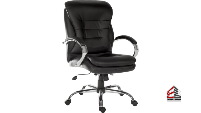 Ergonomic executive chair in a premium office setting