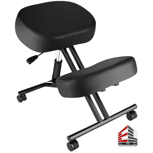 Modern ergonomic kneeling chair design