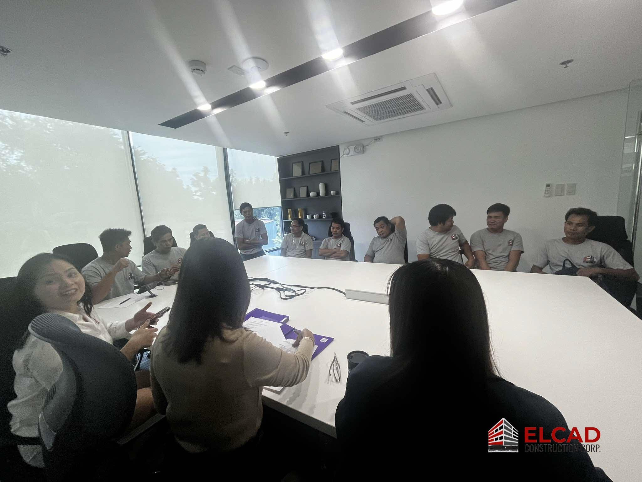 Elcad Construction Regular Meeting