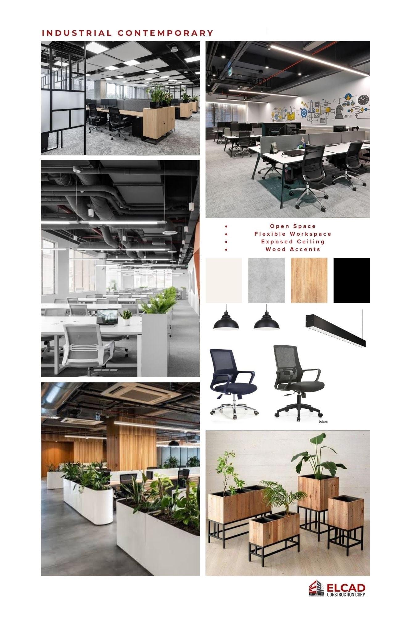 Elcad Industrial Contemporary Office Design