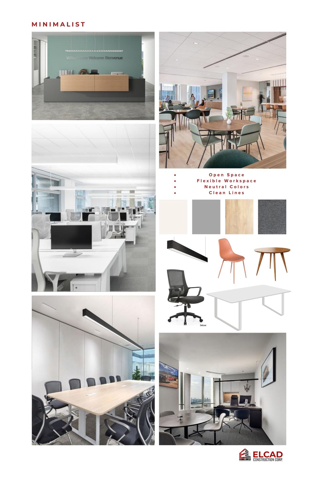 Elcad Minimalist Office Design