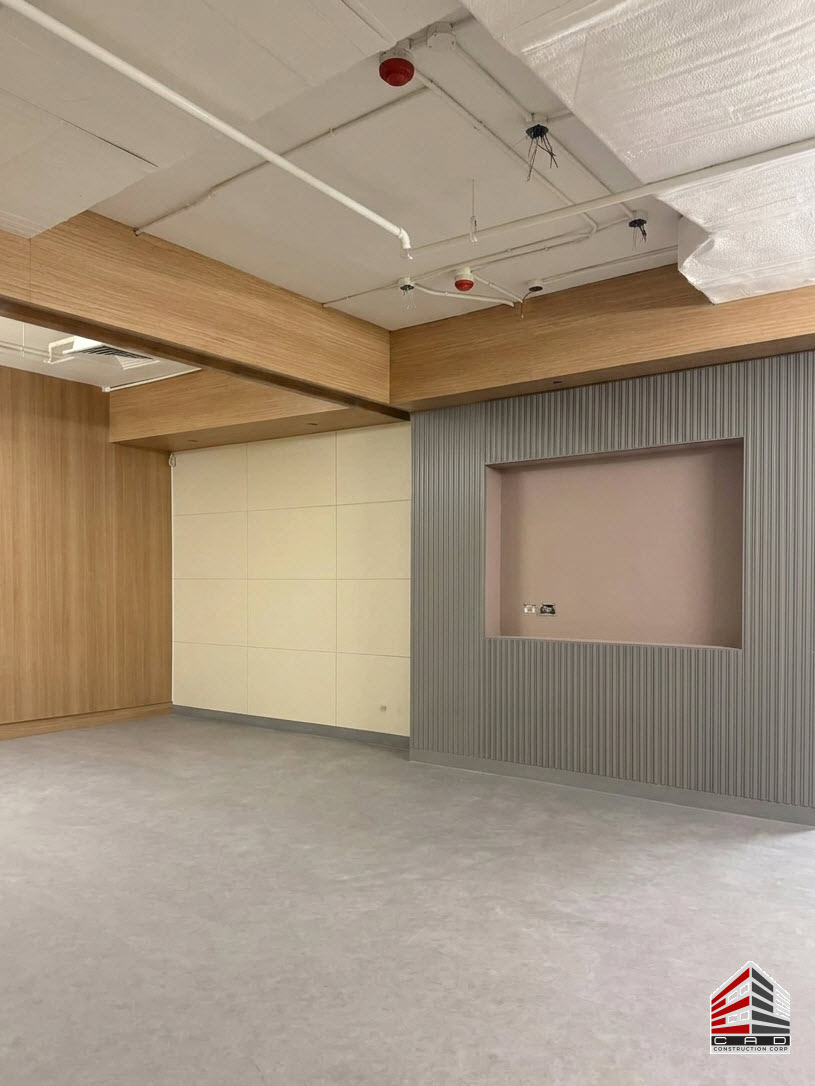 Glass partition meeting room in Makati office